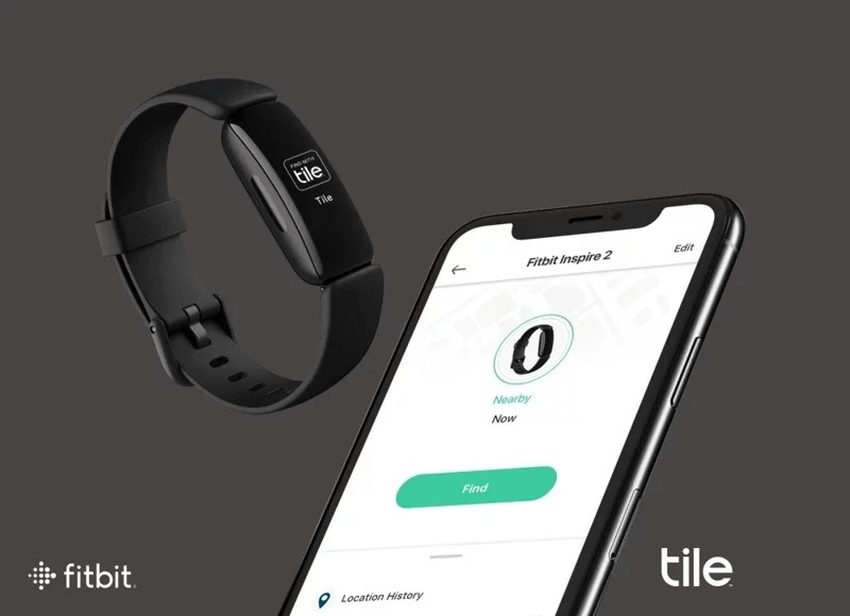 圖二：Fitbit Inspire 2 可利用 Tile 應用程式定位，迅速解決遺失裝置的困擾。即使 Inspire 2 不在藍牙訊號範圍內，可利用 Tile 程式查看裝置最後出現的位置，或利用 Tile 的全球網路予以定位.png