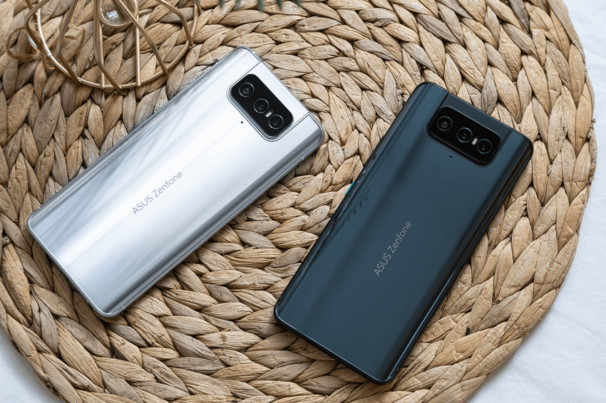 Zenfone 8 Flip兩款時尚漸層新色「晶礦黑」、「流光銀」與8G,128G、8G, 256G雙規格供選購。.png