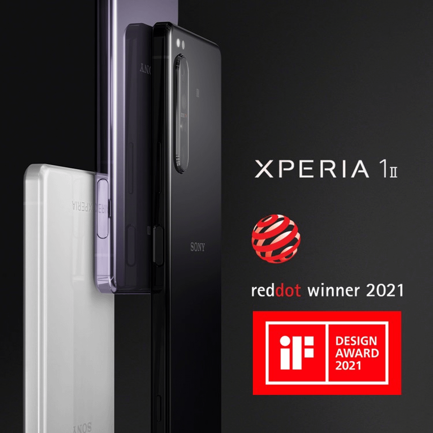 圖說一、Xperia 1 II以強大的黑科技領先手機業界，獲得Red Dot Award與IF Design Award雙獎佳績.png