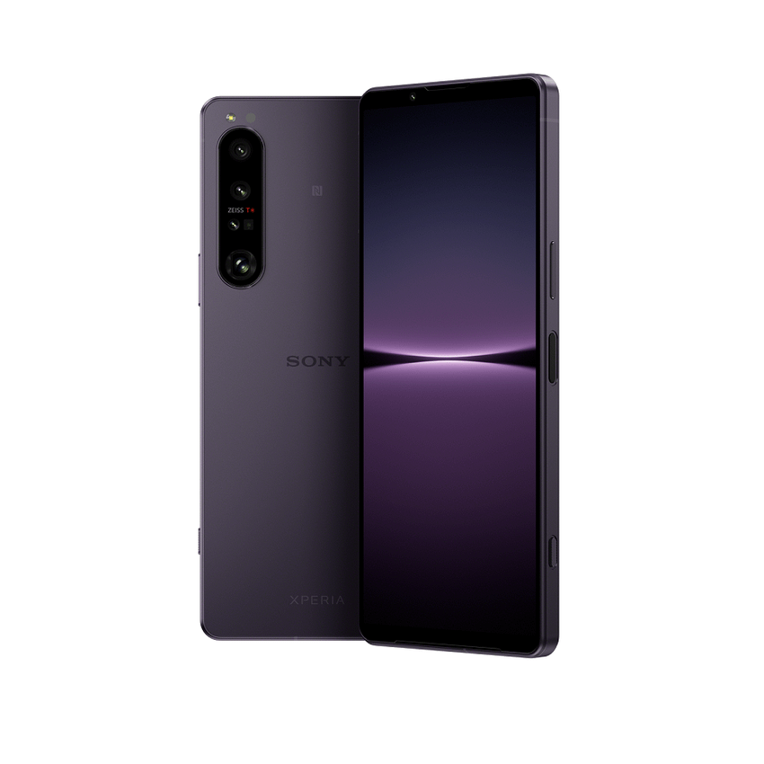 圖說、Sony重磅推出旗艦新機Xperia 1 IV，提供幻境紫、冰霧白與夜瑟黑 三種質感配色(1).png