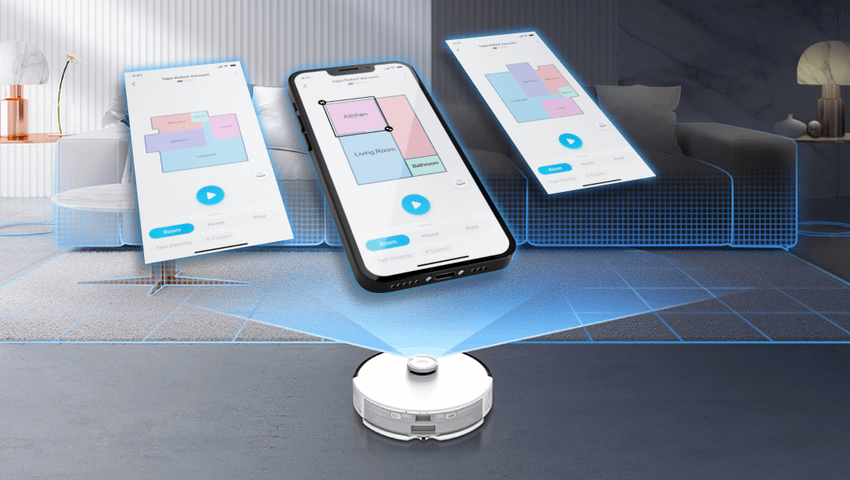 【新聞圖片】TP-Link Tapo RV30系列皆具高精準雙導航系統、自訂清掃區域功能，精準完成居家清潔.png