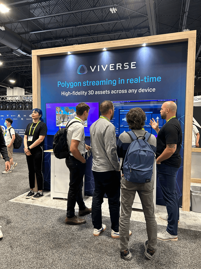 HTC新聞圖-HTC 獨家3D渲染技術VIVERSE Polygon Streaming 亮相於SIGGRAPH 2024_2 .png