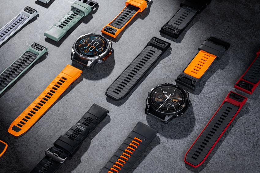 Garmin fēnix 8 推出三色(石墨灰、火花橙、奶油金)、三種尺寸(43mm、47mm、51mm)及雙面混色錶帶.png