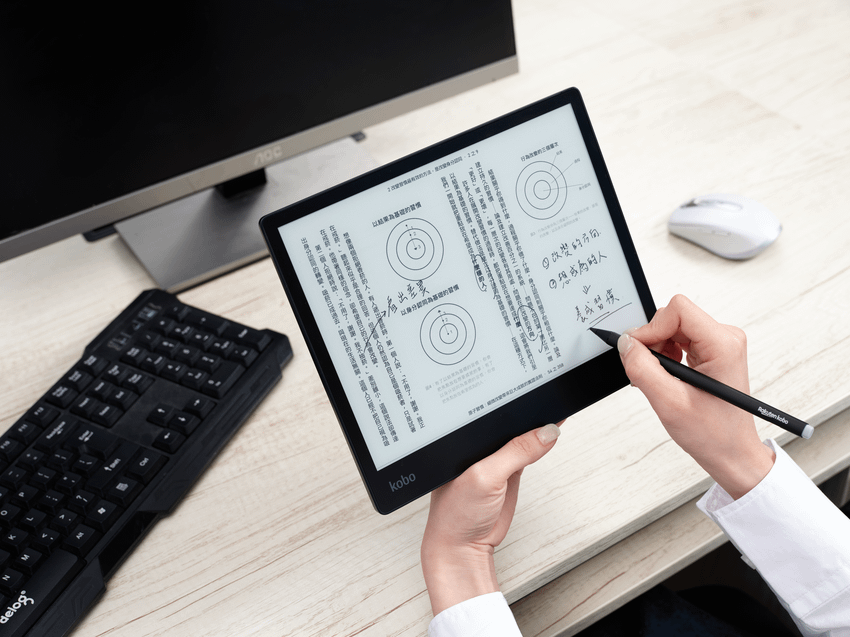 【新聞照片4】Kobo Elipsa 2E閱讀器快速的翻頁速度，以及優秀的續航力。.png