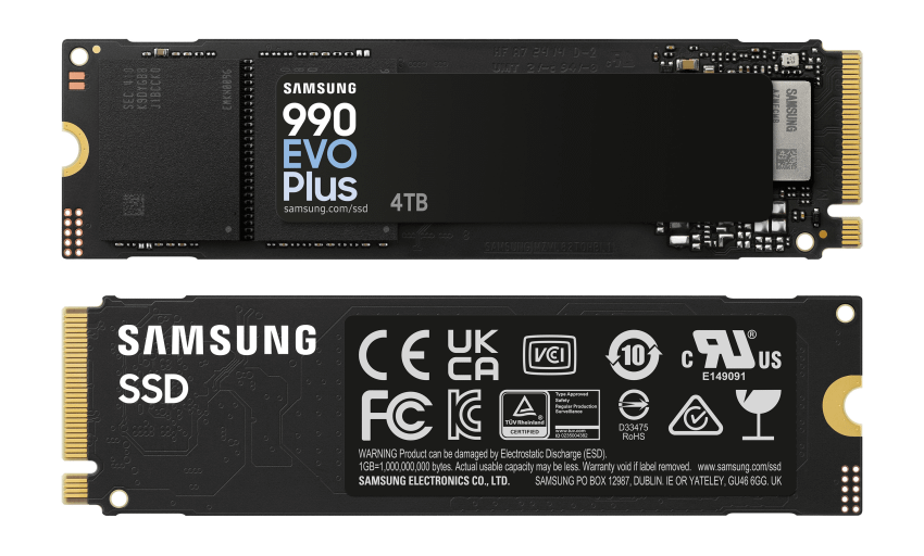 三星 990 EVO Plus 固態硬碟-正反面.png