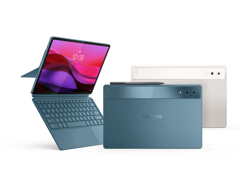 【新聞照片14】Yoga Tab Plus為Lenovo的首款AI平板，採用12.7 吋 3K防眩光螢幕、Snapdragon 8 Gen 3處理器，以及 AI Note 及 AI Transcript 等智慧型AI工具.png