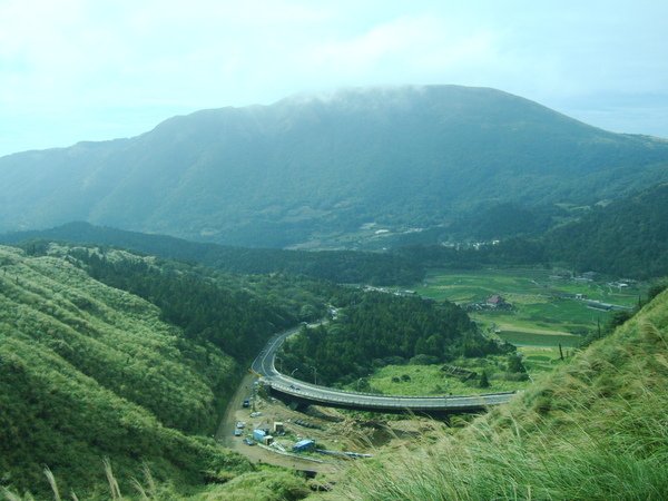 俯瞰小油坑山區