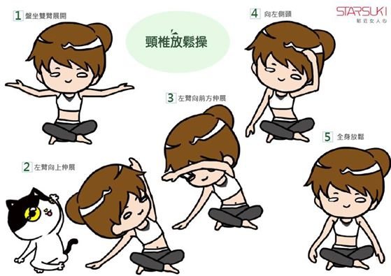 頸椎放鬆操