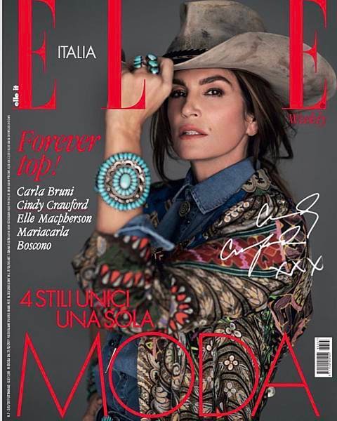 Elle Italia February 2019 Covers -Cindy Crawford.jpg