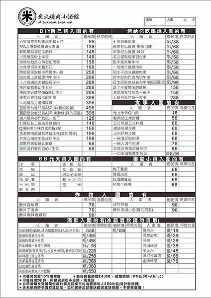 [新北三重]米炭火燒肉小酒館|單點式DIY自己烤燒肉、串燒、