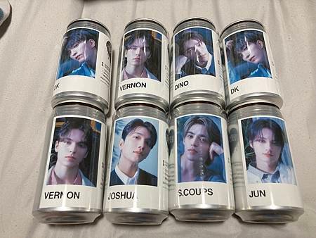 [期間限定] SEVENTEEN聯名的自動飲料販賣機,第三彈