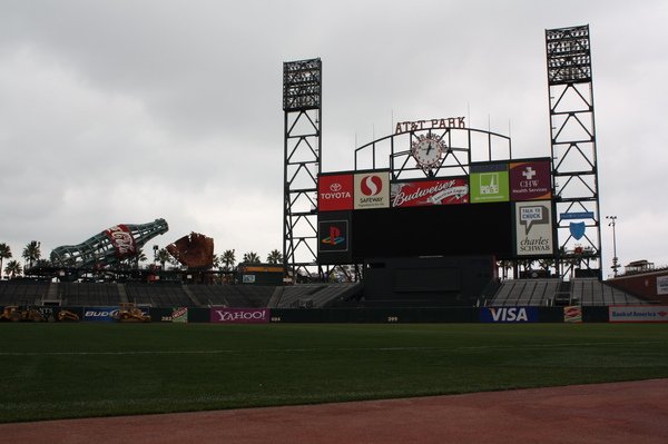 AT&amp;T Park-記分板.JPG