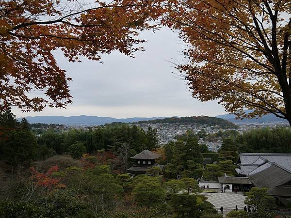 銀閣寺看全景