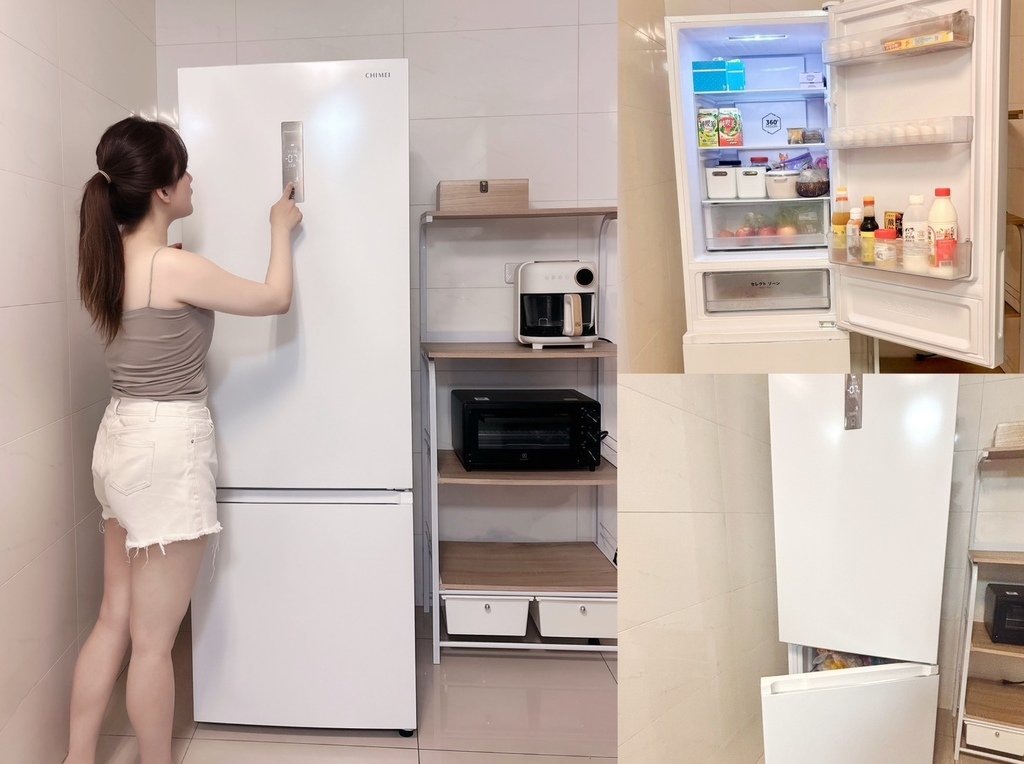 小廚房煥然一新！【奇美電冰箱UR-B330VB】時尚窄身、上