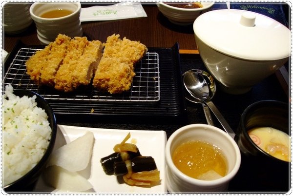 我的菲力豬排餐