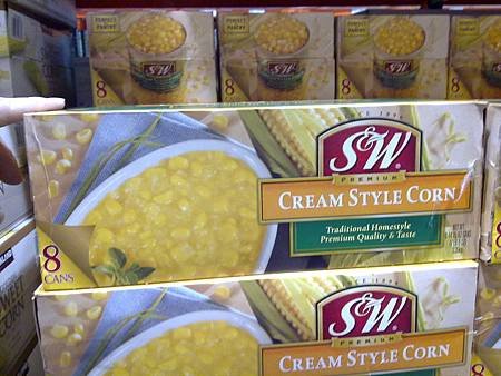 21164 S&amp;W Cream Style Corn 玉米醬 美國製 418公克x8罐 269 02.jpg