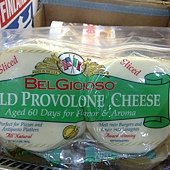 114805 Belgioioso Sliced Mild Provolone Aged 60Days for Flavor &amp; Aroma 波蘿伏酪切片乾酪60天  907公克 美國產 冷藏 285 02