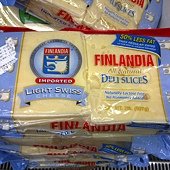 95488 Finlandia  Light Swiss Cheese(Light Lactose Free Cheese) 瑞士去乳糖乾酪 907公克 芬蘭產 319 02