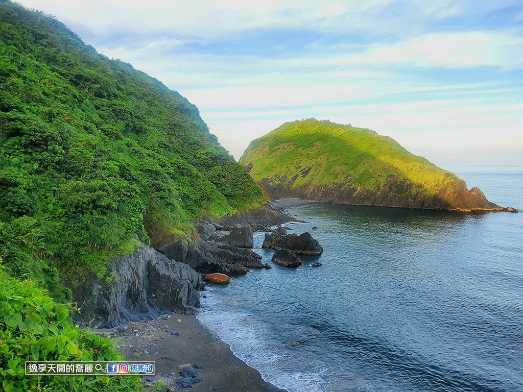 無敵海景宜蘭秘境南方澳內埤沙灘 賊仔澳玻璃海灘 南方澳觀景台