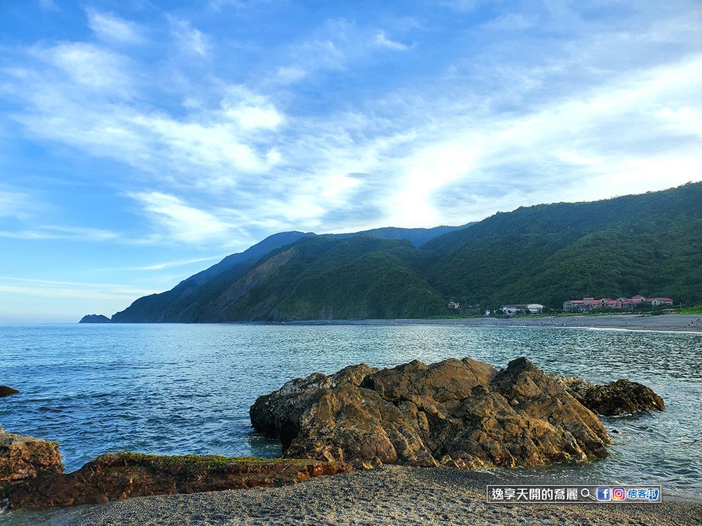 無敵海景宜蘭秘境南方澳內埤沙灘 賊仔澳玻璃海灘 南方澳觀景台