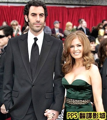 大獨裁者落難記│独裁者The Dictator2沙夏貝倫老婆艾拉費雪sacha baron cohen isla fisher-新