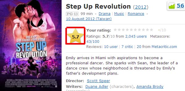 ▼舞力全開4│舞出真我4│舞出我人生4 imdb影評評價Step Up Revolution (2012) - IMDb▼