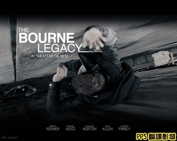 神鬼認證4海報│叛諜追擊4：機密逃殺海報│谍影重重4海报The Bourne Legacy Poster-8新