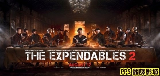 浴血任務2海報│轟天猛將2海報│敢死队2海报The Expendables 2 Poster-1新