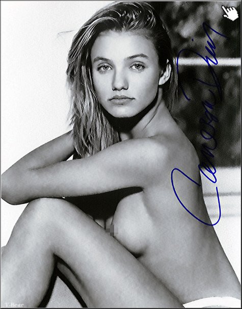 卡麥蓉迪亞有拍過大膽露點寫真Naked Cameron Diaz nude pic