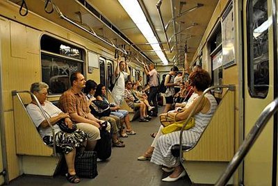 the metro of Budapest