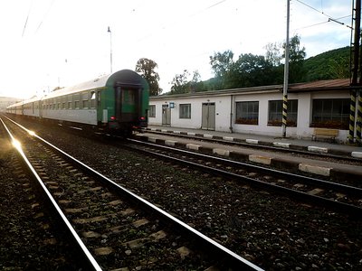 Karlštejn train station 3