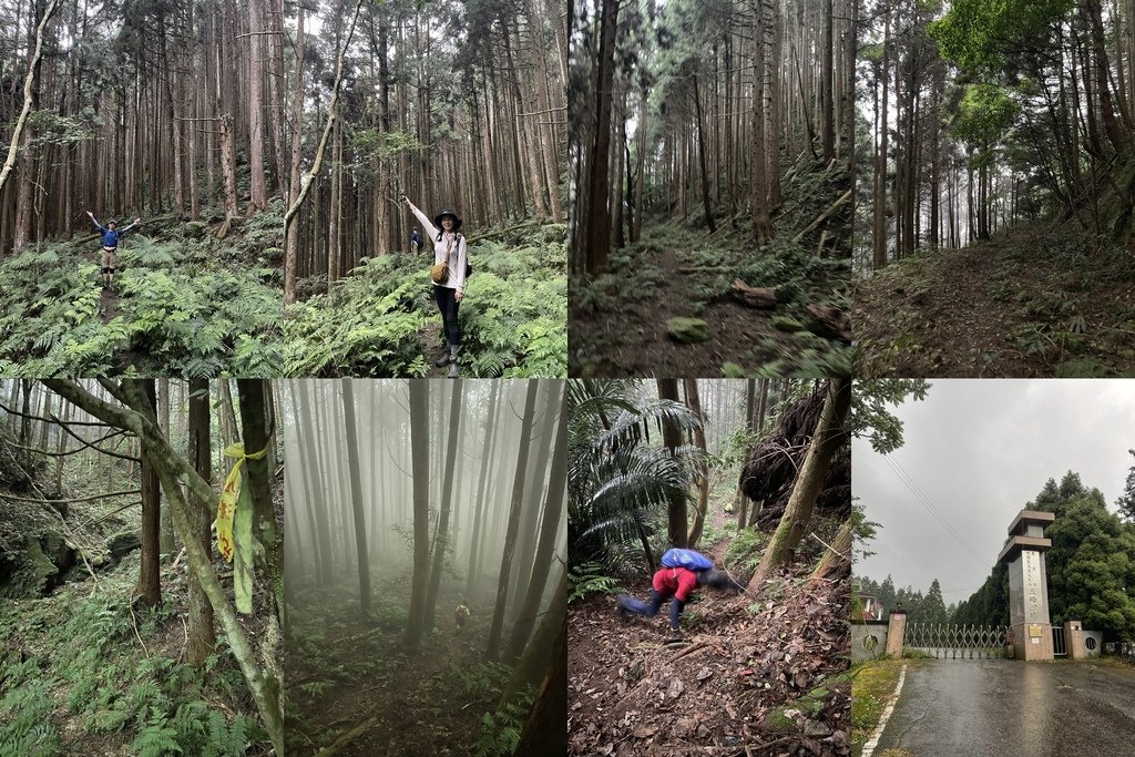 新竹五峰｜中級山尋幽｜麥巴來山O型(五峰工作站-麥巴來山西北