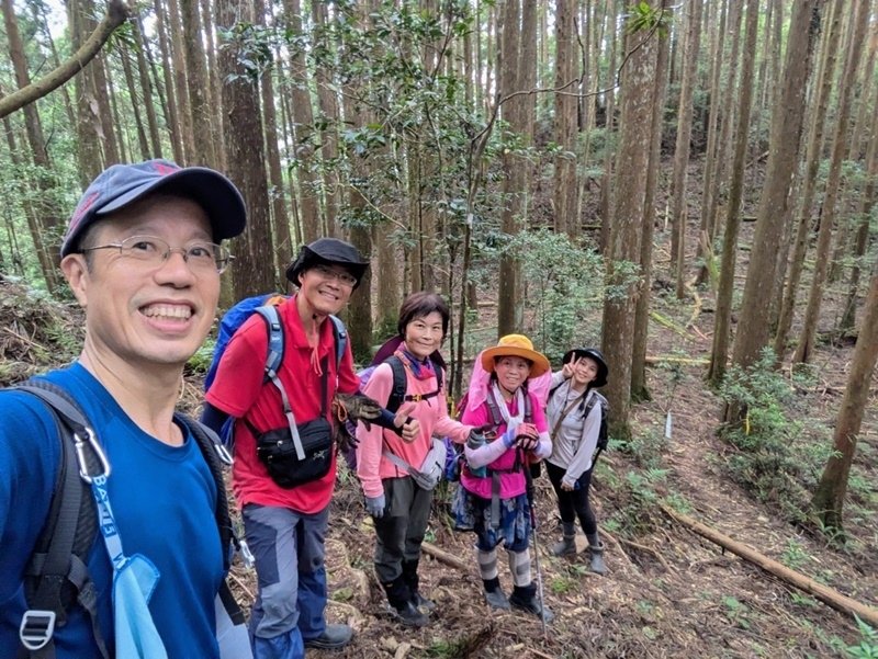 新竹五峰｜中級山尋幽｜麥巴來山O型(五峰工作站-麥巴來山西北