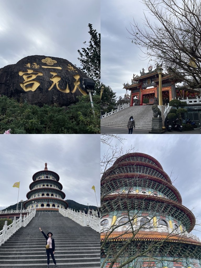 新北淡水｜搭公車去爬山｜半日健行路線｜天元宮賞櫻花-山仔頂登