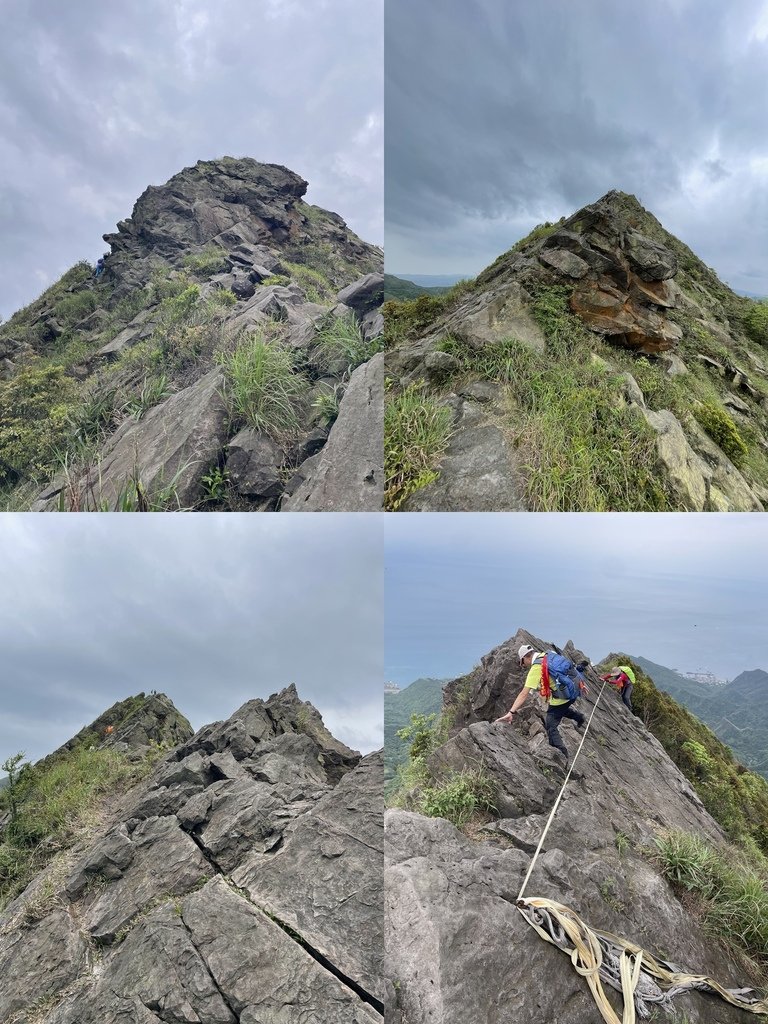 新北瑞芳｜攀岩路線｜郊山之王-劍龍稜初體驗（南新宮-南子吝步