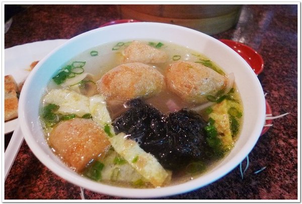豆皮細粉湯