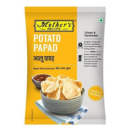 馬鈴薯帕帕德 (Potato Papad | Mother&apos;