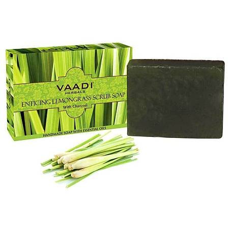 檸檬草活性炭磨砂皂 (Enticing Lemongrass
