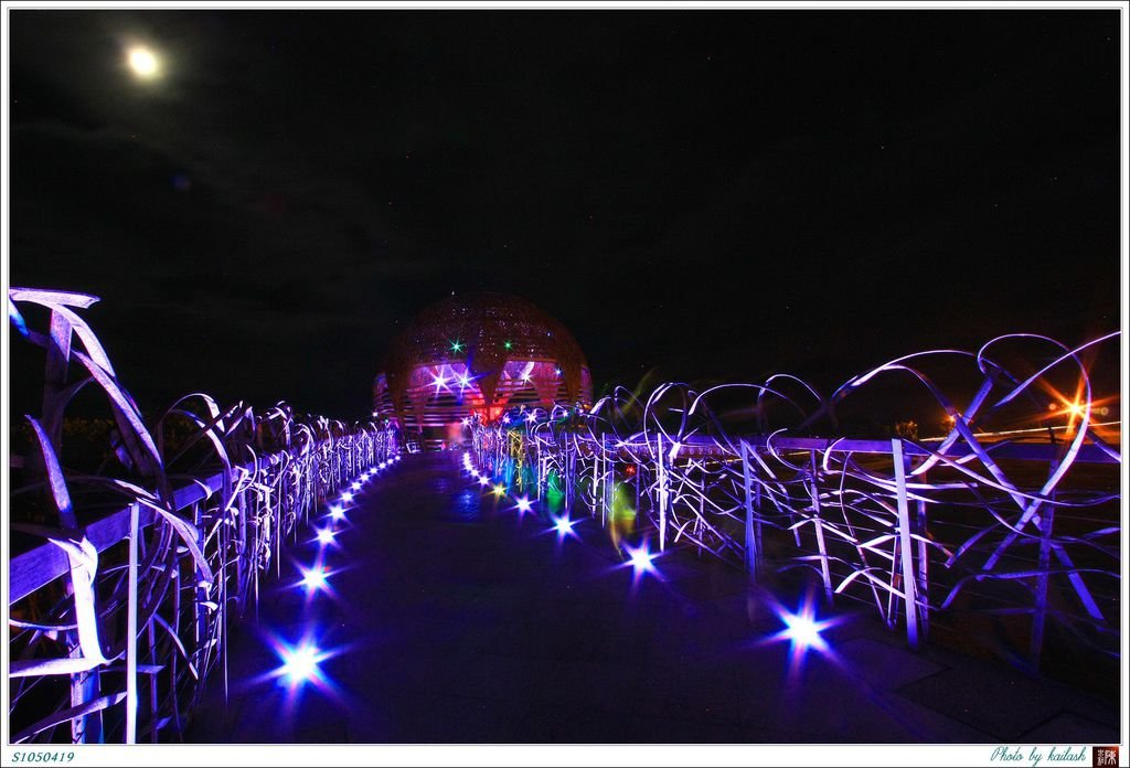S1050419國際地標的夜景【台東海濱公園】