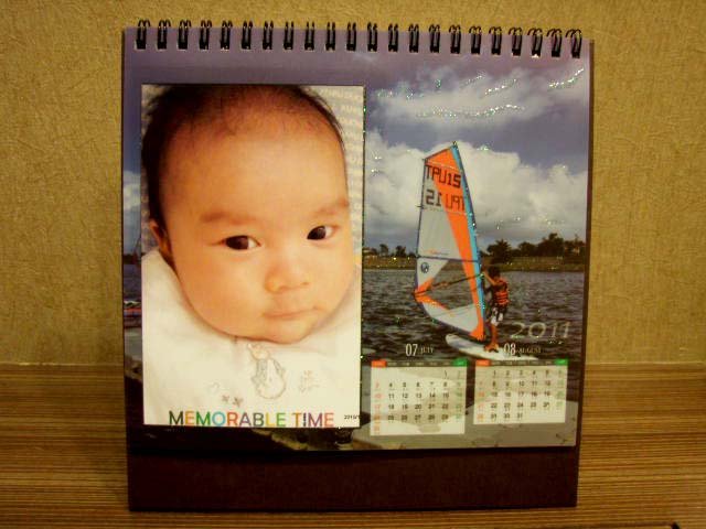 2011寶寶桌曆7-8月