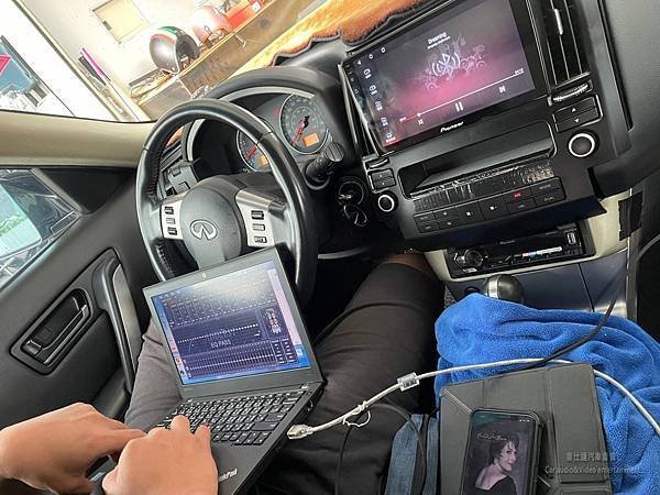 音仕達專業汽車音響 INFINITI FX35 安裝 ADD