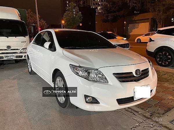 音仕達專業汽車音響 TOYOTA ALTIS 安裝 BLA