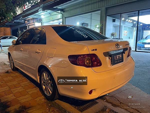 音仕達專業汽車音響 TOYOTA ALTIS 安裝 BLA