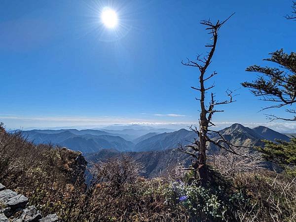 日本四國-四國第一高峰暨百名山之石槌山