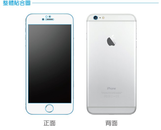 hoda好貼 iPhone6/plus 2.5D滿版鋼化康寧玻璃保護貼