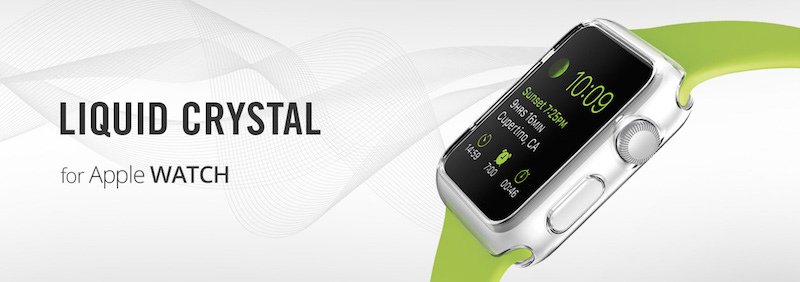 [開箱實測] SGP Apple Watch Case Liquid Crystal 極致輕薄 透明軟質保護殼