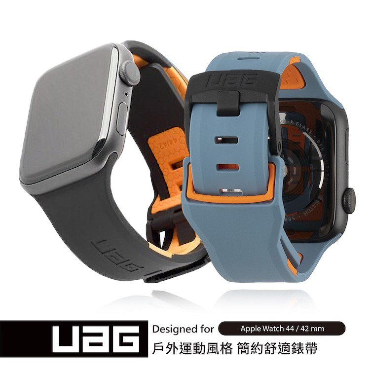 UAG Apple Watch 42mm 44mm 簡約舒適錶帶