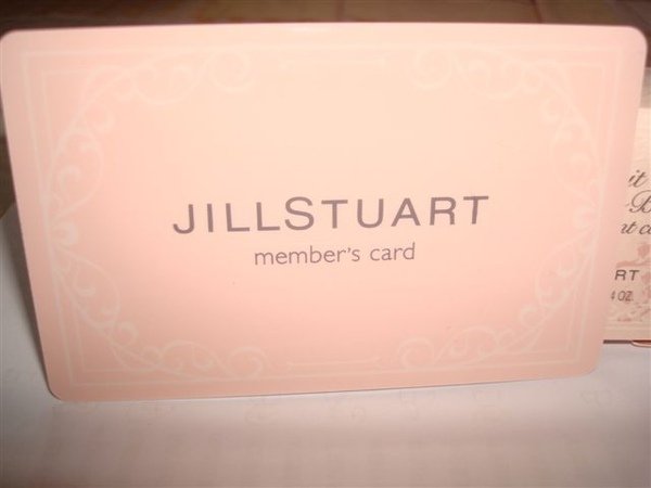 JILL STUART會員卡.JPG