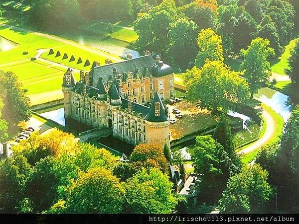 圖6 1993年Chateau d&apos;Esclimont寄給我的照片.JPG