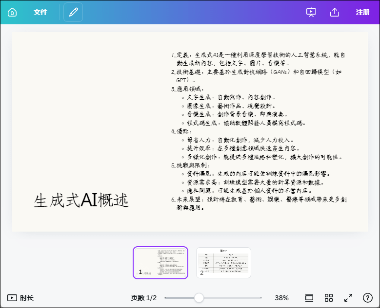 輕鬆將ChatGPT產出的文本轉換至Canva的簡報